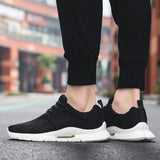 Hnzxzm New Mesh Mens Shoes Casual Breathable Sneakers Men Summer White Tenis Masculino Hombre Man Black Flat Erkek Sport Ayakkabi