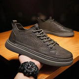 Hnzxzm Sneakers Male Non-slip Lightweight Casual Men's Vulcanize Shoes New Arrivals Work Autumn Customs Products Luxury Sale