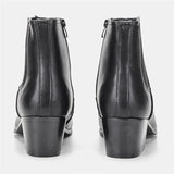 Hnzxzm Chelsea Ankle Boots Men High Heels Boots Brand Leather Ankle Boots Comfortable Party/Wedding shoes for Men Elevator Shoes 2024