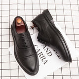 Hnzxzm Mens Luxury Brogue Leather Shoes Dress Shoes Business Oxford Shoes Evening Dress Shoes Wedding Shoes Plus Size 38-46 Black Brown