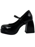 Hnzxzm Elegant Vintage Mary Janes Shoes Women Black Japanese Style Kawaii Platform Shoes Female Buckle Korean Designer Shoes New