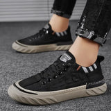 Hnzxzm New In Casual Trends Sneakers Man Trend Autumn Shipping Free Offer Brand Work Elegant Breathable Vulcanize Shoes for Men