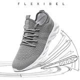 Hnzxzm Men Casual Sport Shoes Light Sneakers White Outdoor Breathable Mesh Black Running Shoes Athletic Jogging Tennis Shoes