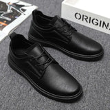 Hnzxzm Male Casual Shoe Loafers Men's Leather Shoes Office Soft On Sale Pu High Quality Fashion New Arrivals Summer