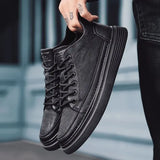 Hnzxzm Sneakers Male Non-slip Lightweight Casual Men's Vulcanize Shoes New Arrivals Work Autumn Customs Products Luxury Sale