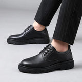 Hnzxzm Shoes for Men Shoes lace up Leather Shoe men Business Shoe outdoor All-Match Casual men dress shoes Footwear