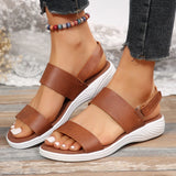 Hnzxzm New Summer Sandals Travel Women Shoes New Sandal Sole Durable Sandal Ladies Outdoor Beach Slippers Platform Sandals