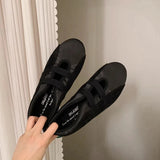 Hnzxzm Autumn Round Toe Women Flat Shoes New Brand Shallow Slip On Ladies Casual Mary Jane Shoes Soft Dress Ballerinas