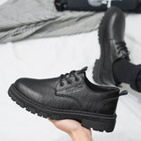 Hnzxzm Male Casual Shoe Loafers Men's Leather Shoes Office Soft On Sale Pu High Quality Fashion New Arrivals Summer