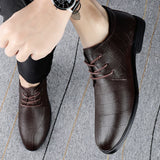 Hnzxzm Genuine Leather Men Dress Shoes Luxury Cowhide Man Business Shoes Casual Social Shoe Male Wedding Footwear Zapatos Hombre