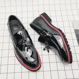 Hnzxzm New Luxury Fashionn Pointed European Style Monk Strap Shoes Men Casual Loafers Formal Dress Footwear Business Shoes Masculino