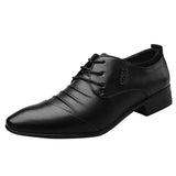 Hnzxzm Oxford Shoes for Men Dress Shoes Formal Pointed Toe Business Wedding Dress Shoes Men Designer Shoe Loafers