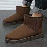 Hnzxzm Winter Comfortable Man Shoes Warm Snow Boots for Men Trendy Sale Low Price Original Deals Classic Designer Hot Selling Y2k