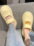 Hnzxzm Woman Slippers Height Shoes for Women 2024 Job Sandals Outside White Slides Mules Summer Round Toe Footwear Small Size Normal B