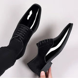 Hnzxzm Business Social Shoe Male High Quality Official Party Clothing Cheap Clearance Casual Men's Formal Shoes Liquidation Footwear 39