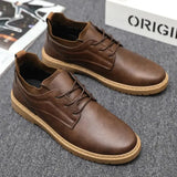 Hnzxzm Male Casual Shoe Loafers Men's Leather Shoes Office Soft On Sale Pu High Quality Fashion New Arrivals Summer