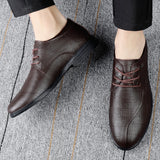 Hnzxzm Genuine Leather Men Dress Shoes Luxury Cowhide Man Business Shoes Casual Social Shoe Male Wedding Footwear Zapatos Hombre