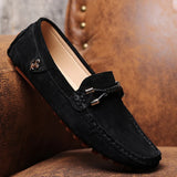 Hnzxzm Handmade Genuine Leather Loafers Men Shoes Slip On Mens Loafers Dad Shoes Loafers Men Moccasins Driving Shoes For Men Mocasines