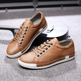 Hnzxzm Men Leather Casual Shoes Men Sneakers  Autumn Brand Mens Suede Shoes Comfortable Flat Male Footwear Zapatillas Hombre