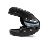 Hnzxzm XL sizes 52 Split Leather Slippers for Men summer Hot sale slides Sandals Beach shoes flip flops hombres sandalia Black