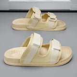 Hnzxzm Mens Sandals Summer Genuine Leather Sandals Men Outdoor Casual Lightweight Sandal Fashion Men Sneakers Size 39-45