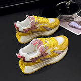 Hnzxzm Woman Footwear Light Athletic Shoes for Women Lace Up Sneakers Sports Stylish Designer Luxury New Arrival 2024