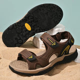 Hnzxzm Hot Sale New Fashion Summer Leisure Beach Men Shoes High Quality Sandals The Big Yards Men's Sandals