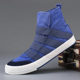 Hnzxzm New Autumn Men's Trendy Sneakers Leather Soft Sole Men Shoes