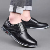 Hnzxzm Men Sneakers Leather Mens Fashion Shoes Men Casual Shoes Male Designer Shoes Leather Moccasins Men big size 48 49 50 51 52 53