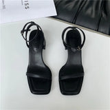 Hnzxzm Designer Summer Open Toe Woman Sandals Fashion Elegant Ankle Strap Shoes Ladies Outdoor Party Dress Pumps