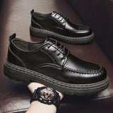 Mens  Luxury Casual Genuine Leather High-quality Leisure Black Tooling Shoes Comfortable Inside Handmade Trend Loafers Size38-45