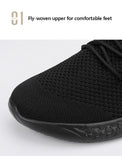Hnzxzm Men Light Running Shoes  Breathable Lace-Up Jogging Shoes for Man Sneakers Anti-Odor Men's Casual Shoes Drop Shipping