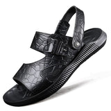 Men's New Summer Men's Open-toed Sandals Fashion Trend Beach Shoes Slippers Men's Sandals Mens Sandals Summer Leather Sandals