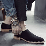 2020 New High Quality Men Casual Shoes Men Loafers Slip on Cow Leather Casual Flats Shoes chaussure homme cuir zapatos
