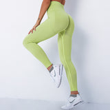 SVOKOR Sexy Fitness Leggings Women Seamless Push Up Leggings Bubble Butt Pants Gym Clothing High Waist Jogging For Femal