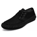 Hnzxzm New Men's Casual Shoes Breathable Slip On Mesh Shoes Men Classic Tenis Masculino Zapatos Hombre Sapatos Sneakers Water Loafers