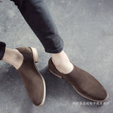2020 New High Quality Men Casual Shoes Men Loafers Slip on Cow Leather Casual Flats Shoes chaussure homme cuir zapatos