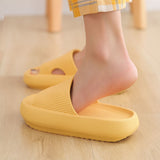 Thick Platform Slippers Women Indoor Bathroom Slipper Soft EVA Anti-slip Lovers Home Floor Slides Ladies Summer Shoes SH426