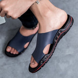 Summer Men's Flip Flops High Quality Beach Sandals Non-slip Mens Slippers Outdoor Casual Men Flat Shoes zapatos de hombre