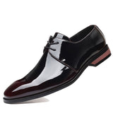 Hnzxzm Top Quality Men Dress Shoes Leather Men Shoes Wedding Business Fashion Footwear Comfortable Formal Shoes For Male