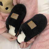 Hnzxzm New Autumn Winter Women Men Slippers Bottom Soft Insole Home Shoes Thick Slippers Indoor Slide Comfortable Footwear