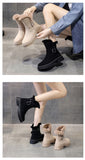 Hnzxzm Winter Shoes Women Snow Boots Warm Plush Cold Winter Women Ankle Boots Thick Sole Non-slip Fashion Brand Ladies Botas A4119