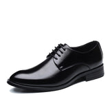 NPEZKGC Men Business Shoes Formal Genuine Leather Business Casual Shoes Men Dress Office Luxury Shoes Size 48 Male shoes