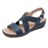 2021 Sandals Women Summer Shoes Soft Holiday Women Beach Sandals Laides Wedges Sandals Plus Size 42 A2120