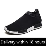Hnzxzm Men's Mesh Breathable Running Shoes 47 Casual Fashion Outdoor Mens Sports Shoes 46 Light Socks Large Size Men's Jogging Sneakers