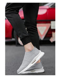Hnzxzm 2022 New Fashion Men's Casual Shoes Summer Cool Super Light Mesh Sneakers Sport Shoes for Men Plug Size 46