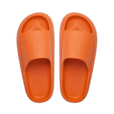 All Seasons Home Couple Slippers for Women and Men Bathing Non-Slip Thick-Soled Slides Indoor Trendy Slippers