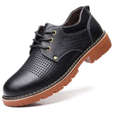 Hnzxzm Genuine Leather Men Casual Shoes Winter Plus Velvet Man Footwear Brown Male Boots For Men Designer Shoes Formal Oxford