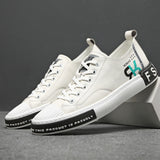 Genuine Leather Shoes Men Sneakers Fashion Male Footwear Cow Leather Brand Casual White Shoes A2532