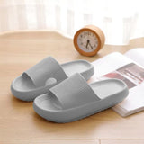 Thick Platform Slippers Women Indoor Bathroom Slipper Soft EVA Anti-slip Lovers Home Floor Slides Ladies Summer Shoes SH426